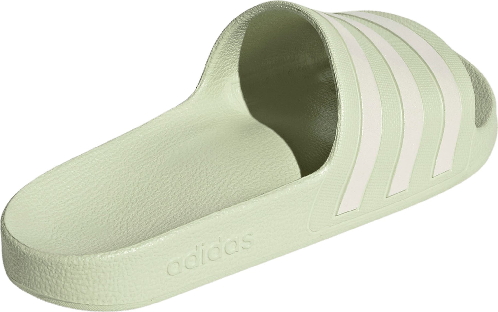 ADIDAS Adilette Aqua Slide, Main, color, LINEN GREEN/ ZERO METAL/ GREEN