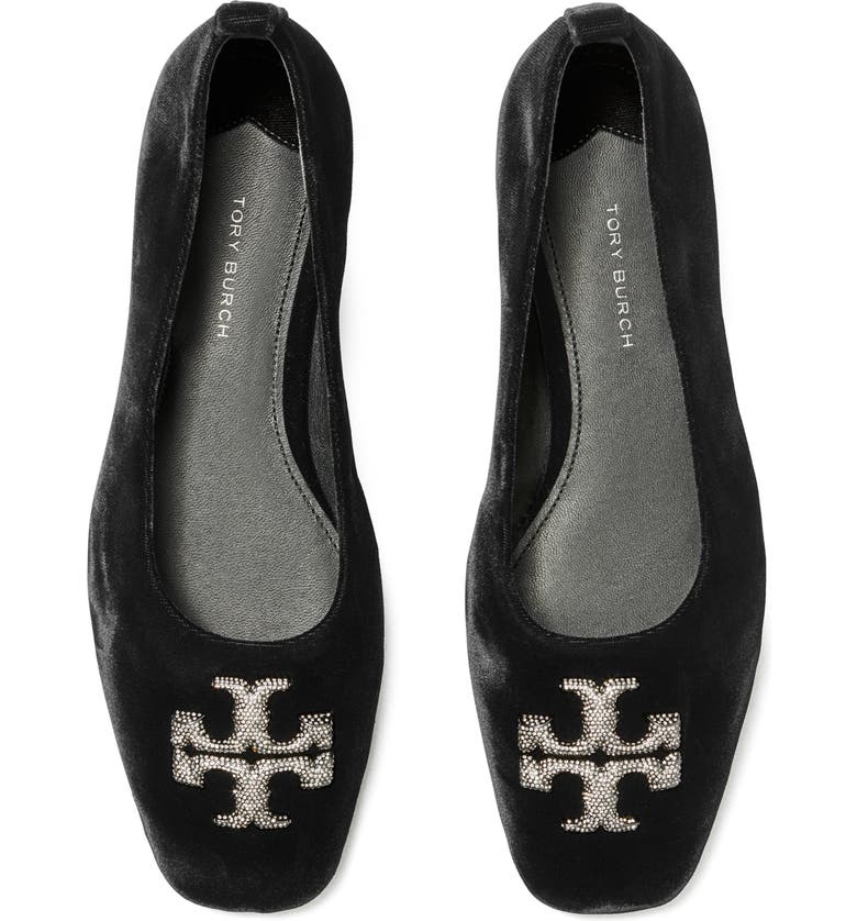 Tory Burch Eleanor Pavé Ballet Flat (Women)