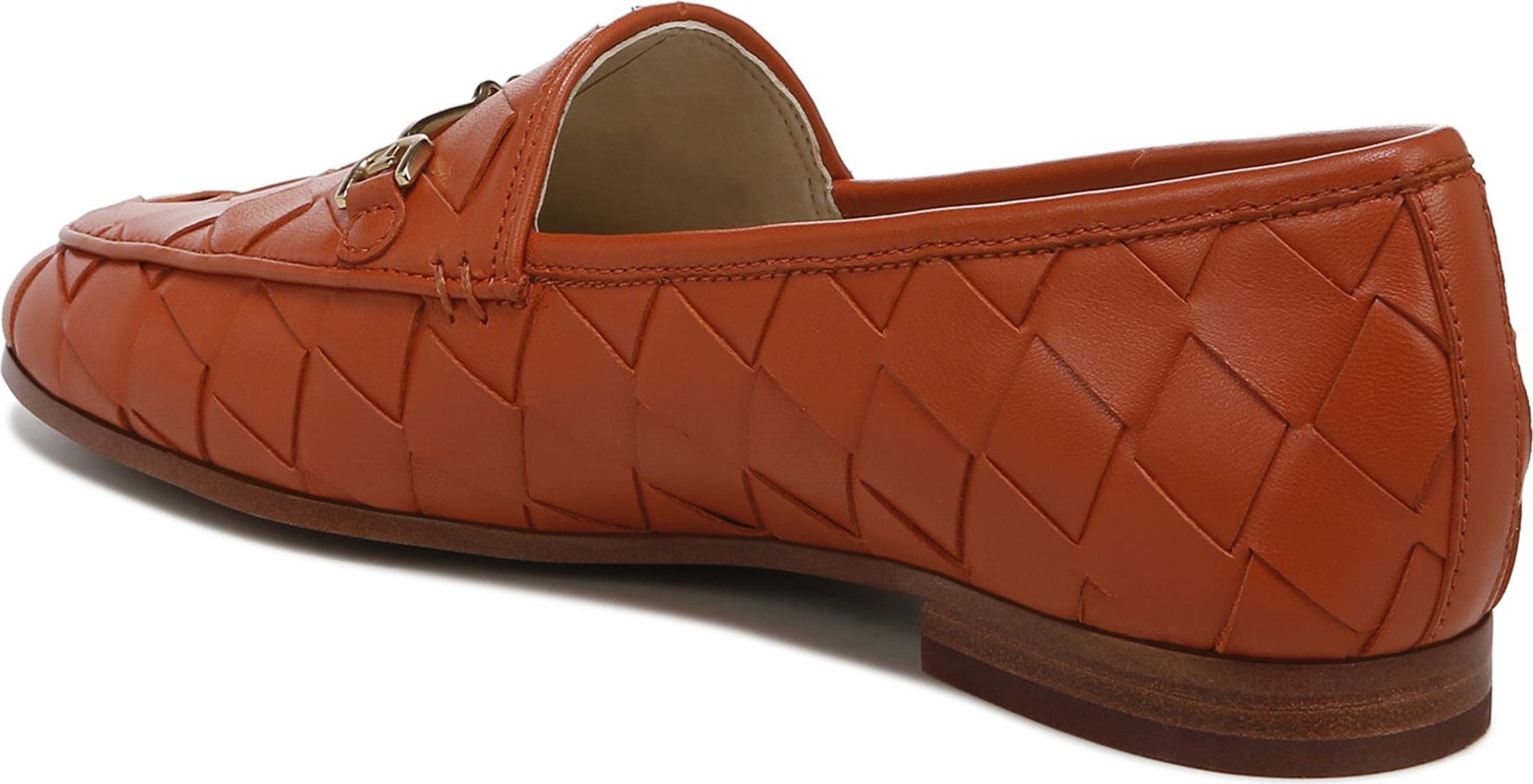 Sam Edelman Loraine Woven Loafer, Alternate, color, CANYON ORANGE