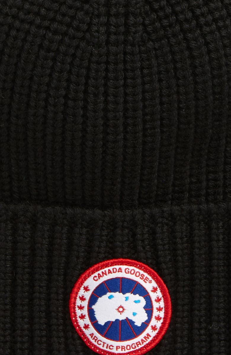 Canada Goose Arctic Disc Ribbed Toque Beanie