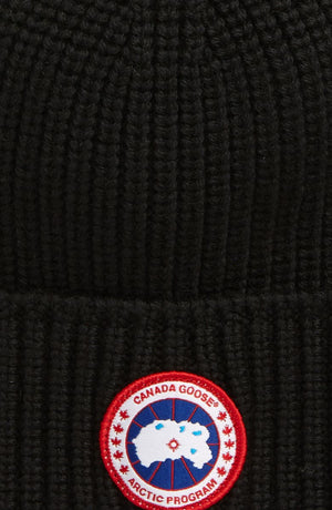 Canada Goose Arctic Disc Ribbed Toque Beanie