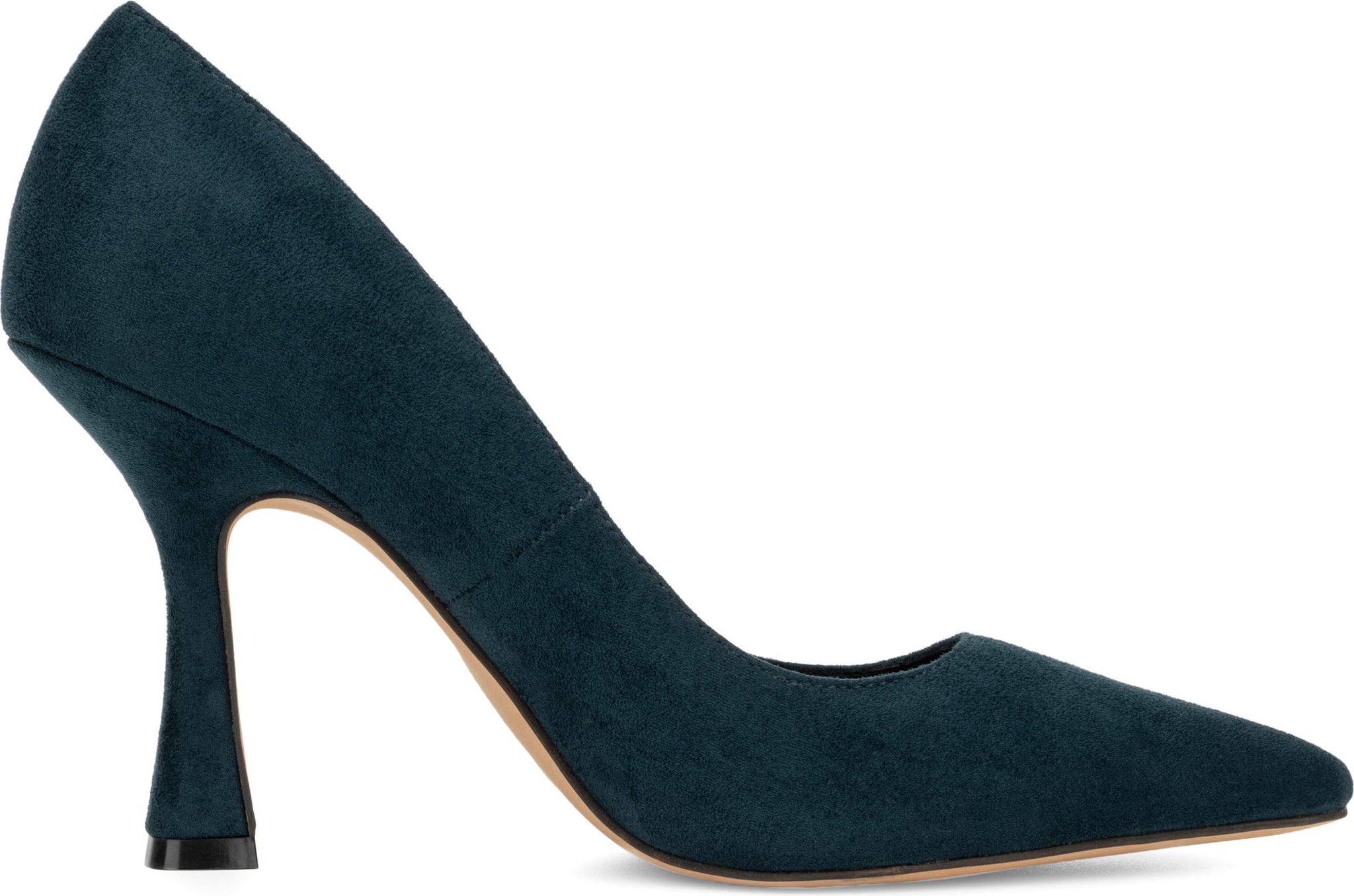 GABRIELLE UNION Lynsey Faux Leather Kitten Heel Pump, Alternate, color, TEAL