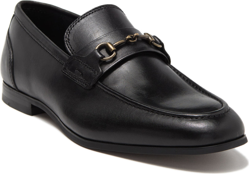 VITTORIO RUSSO Leyton Horsebit Loafer, Main, color, VIT VAL BLACK