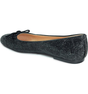 band of the free Skye Rhinestone Ballet Flat (Women)