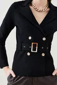 Milano Knit Belted Jacket