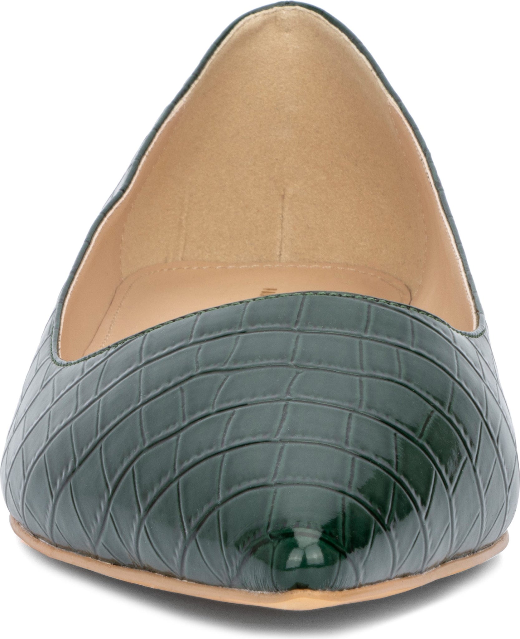 FASHION TO FIGURE Bailey Flat, Alternate, color, GREEN