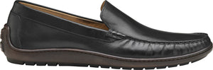 JOHNSTON & MURPHY Nichols Venetian Loafer, Alternate, color, BLACK