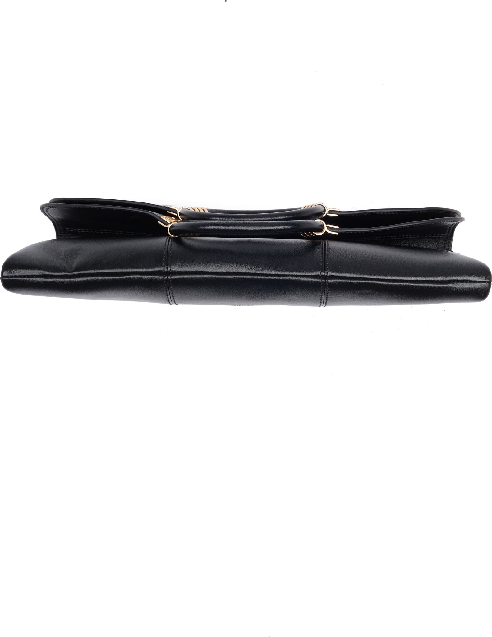 See by Chloé Eleonora Foldover Leather Shoulder Bag, Alternate, color, BLACK