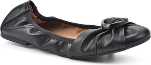 WHITE MOUNTAIN FOOTWEAR Santi Ballet Flat, Main, color, BLACK/ SMOOTH