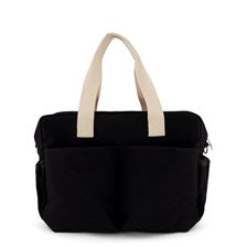 Buddy & Hope 
Black Canvas Changing Bag