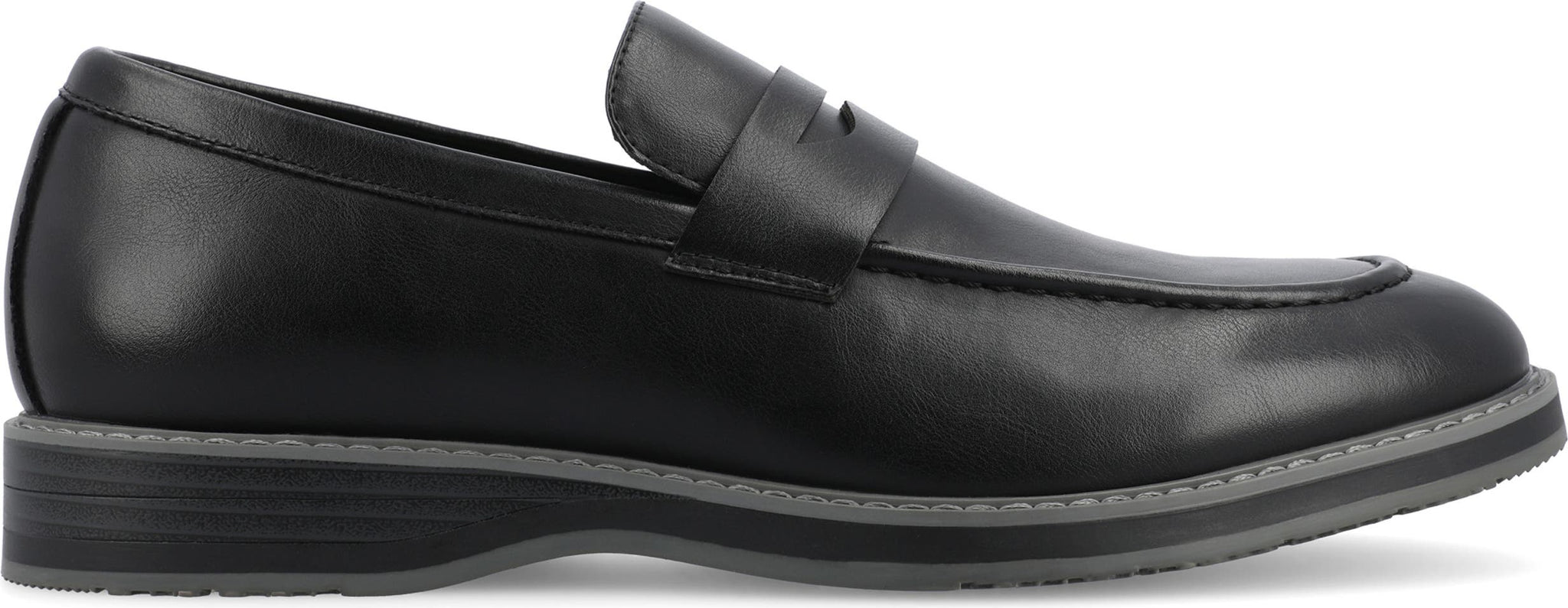 VANCE CO Kahlil Tru Comfort Penny Loafer, Alternate, color, Black