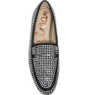 SAM EDELMAN Loraine Glitz Rhinestone Bit Loafer