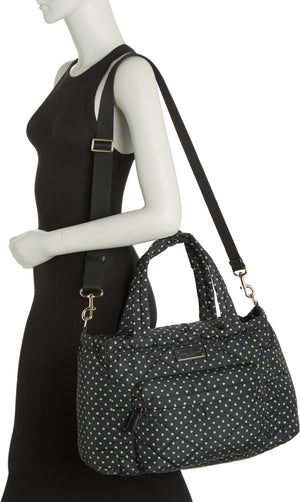 MARC JACOBS Dot Print Diaper Bag, Main, color, PERIDOT DOTS