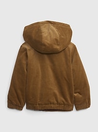 View large product image 2 of 3. Toddler Corduroy Bomber Jacket