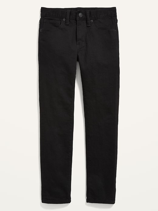 Built-In Flex Black Skinny Jeans For Boys