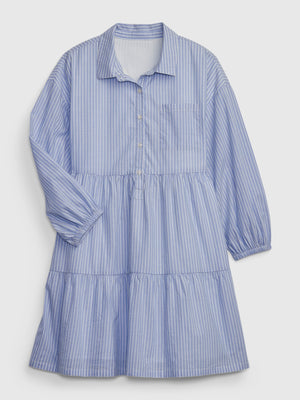 Kids Tiered Shirtdress