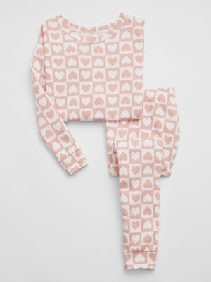 babyGap 100% Organic Cotton Heart PJ Set