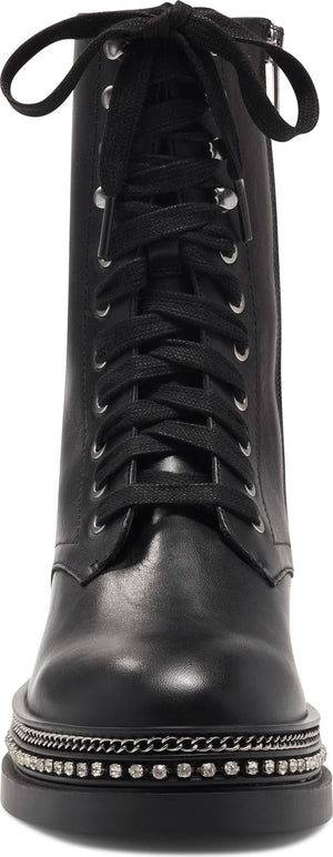 VINCE CAMUTO Branda Combat Boot, Alternate, color, BLACK LEATHER