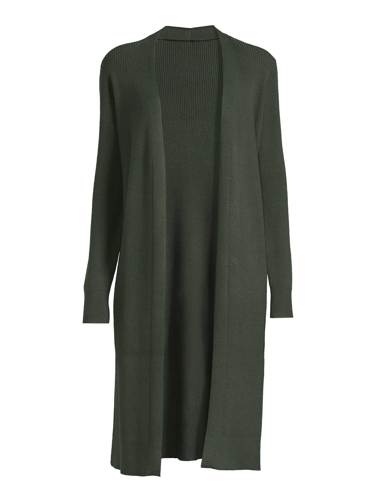 Time and Tru Women's Ribbed Duster, Sizes XS-3XL - image 5 of 5