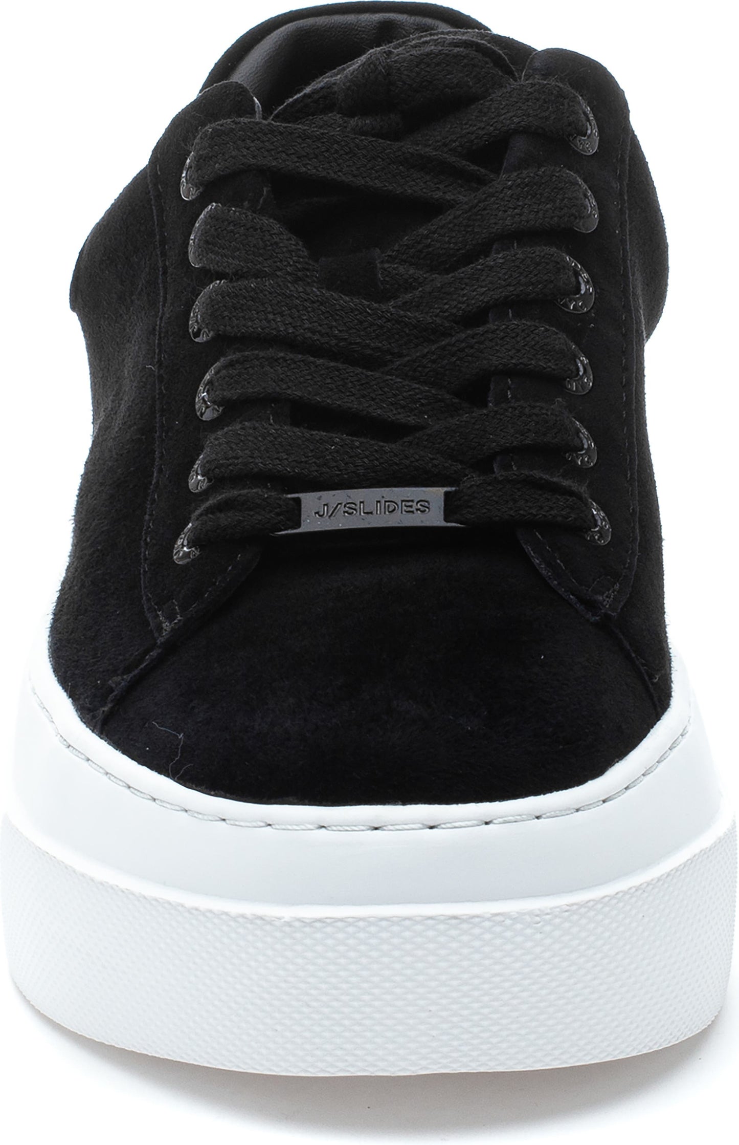 J/SLIDES NYC JSlides Amanda Platform Sneaker, Alternate, color, BLACK SUEDE