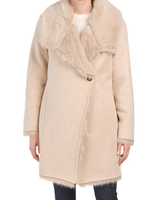 Toscana Faux Shearling Coat