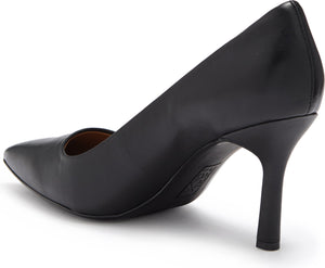 NORDSTROM RACK Paige Leather Pump, Main, color, BLACK