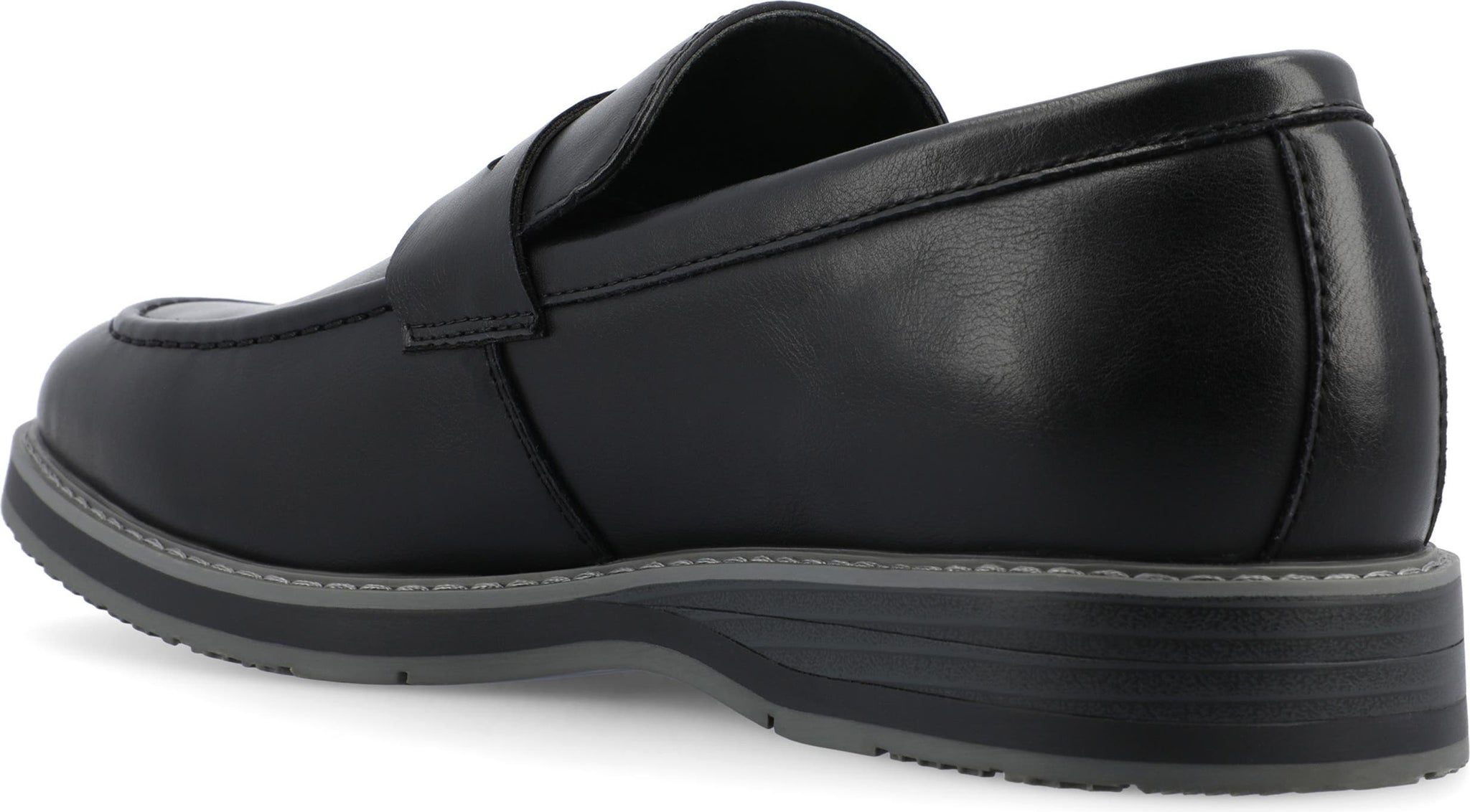 VANCE CO Kahlil Tru Comfort Penny Loafer, Alternate, color, Black