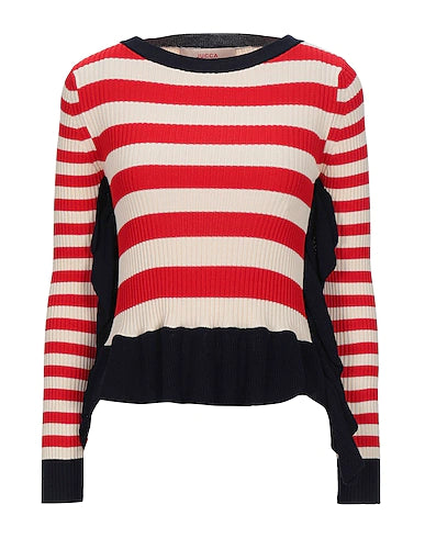 JUCCA Sweater Red 100% Cotton