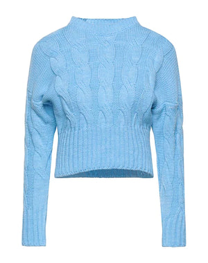 VANESSA SCOTT Sweater Azure 100% Acrylic