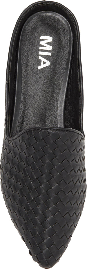 MIA Johona Mule, Alternate, color, BLACK-WOVNAP