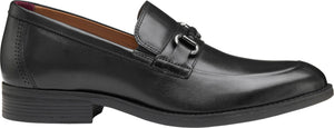 Johnston & Murphy Hawthorn Bit Loafer, Alternate, color, BLACK FULL GRAIN