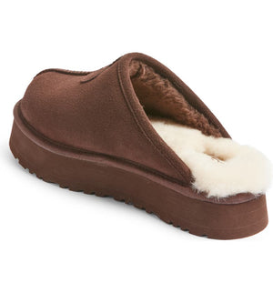 UGG® Discoquette Genuine Shearling Slide Slipper