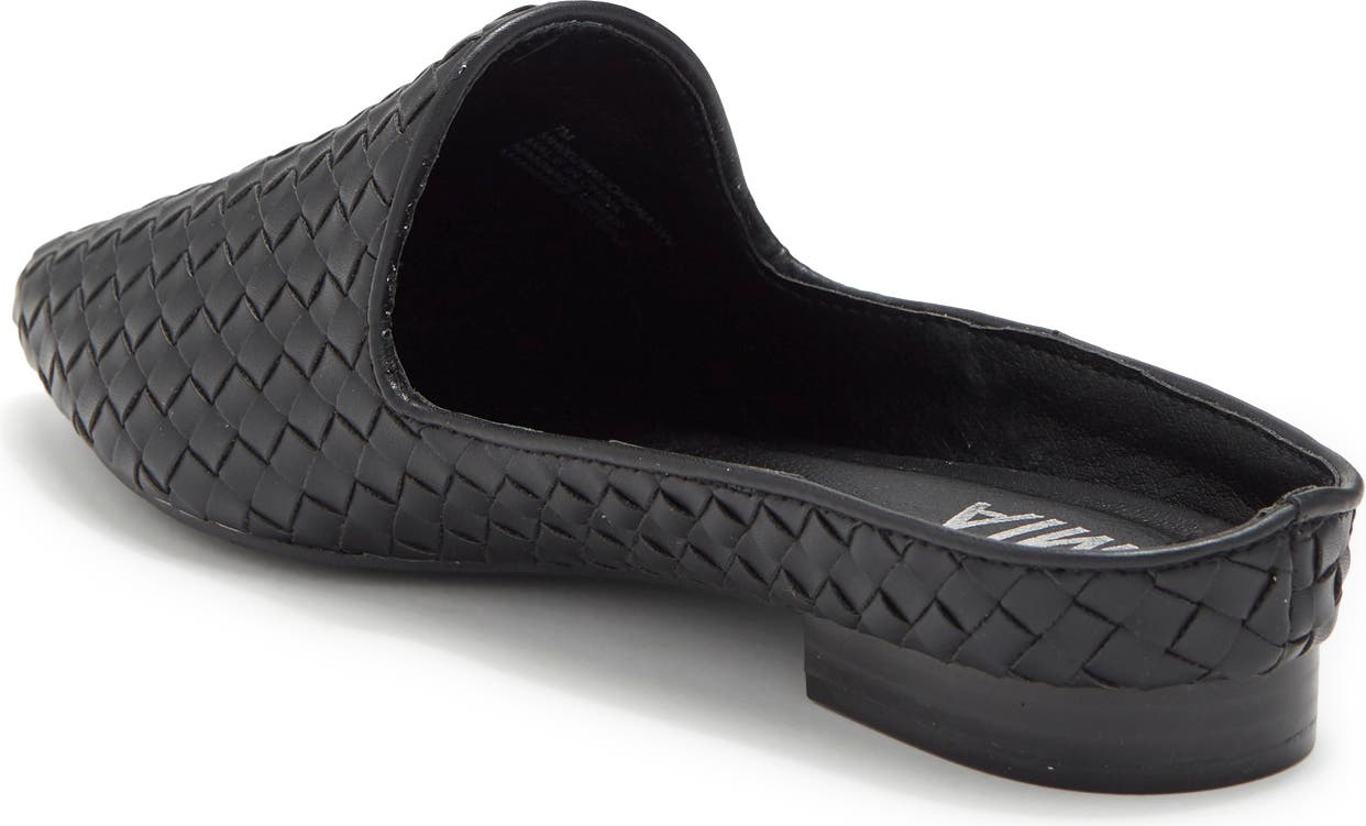 MIA Johona Mule, Alternate, color, BLACK-WOVNAP