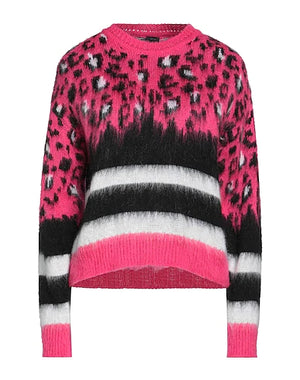 PINKO Sweater Fuchsia 38% Acrylic, 32% Polyamide, 30% Mohair wool