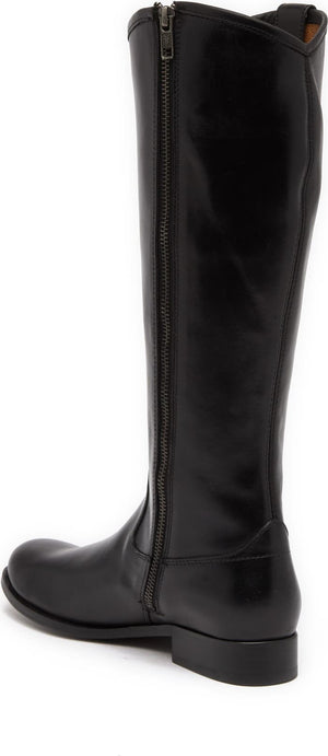 FRYE Melissa Button Tab Knee High Boot, Alternate, color, BLACK