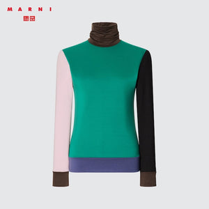 HEATTECH Turtleneck Long-Sleeve T-Shirt (MARNI)