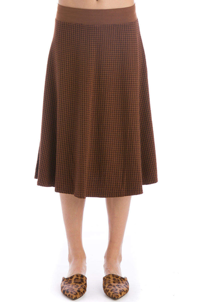 Houndstooth Full Skirt