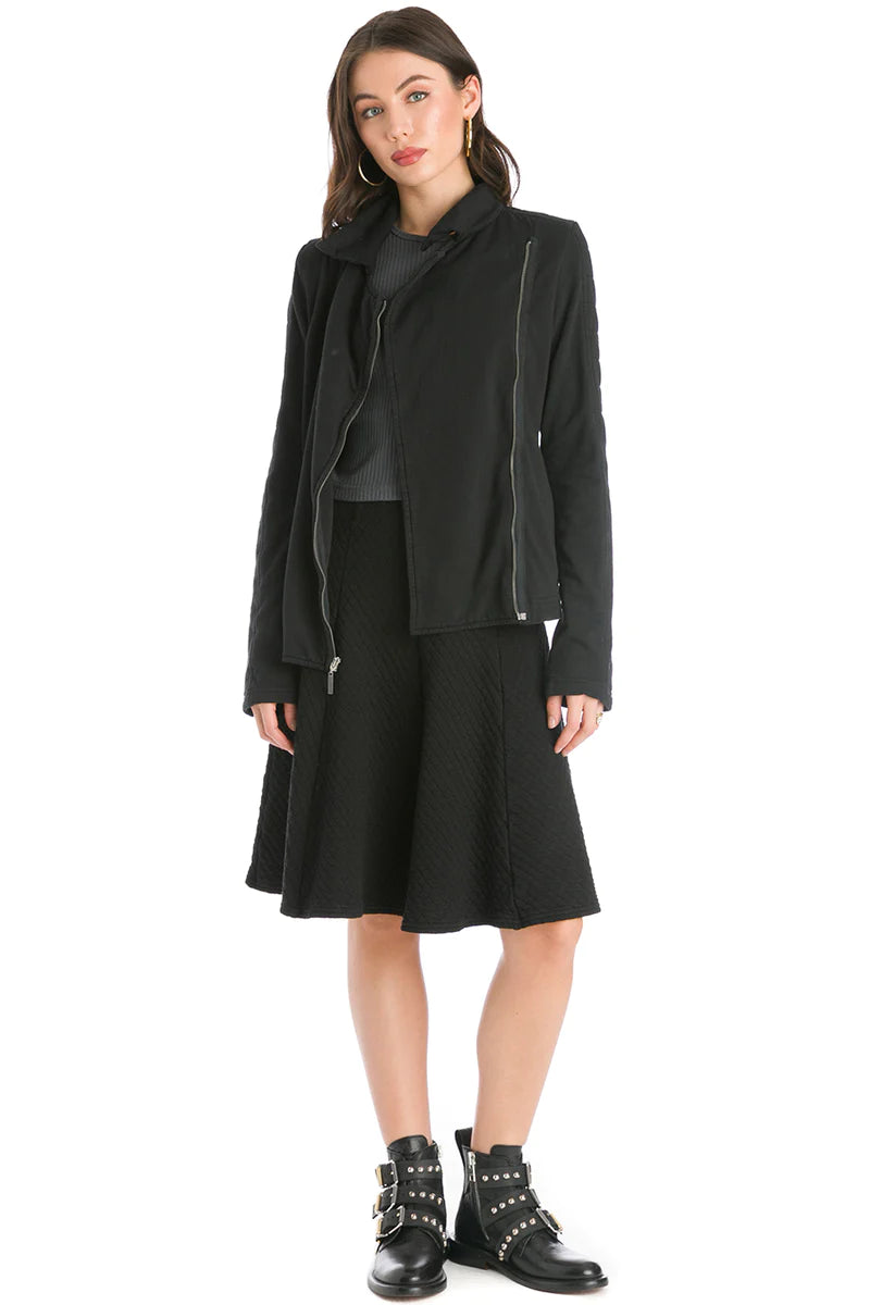 Quilted Fit 'N Flare Skirt
